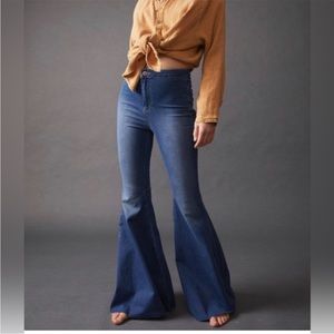 Free People We The Free Flare Jeans Size 25 $78